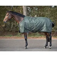 QHP Regendeken turnout 0 gram met fleecevoering Botansista