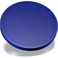 Combicraft Reliëfmunten wijn donkerblauw - 250 stuks