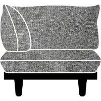 Fatboy Corner Seat Outfit Paletti Rock Grey