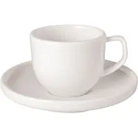 Villeroy & Boch Afina espressokopje 5 cl met schotel White