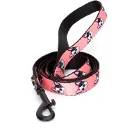 Nobleza Hondenriem - Lengte 120 cm - Honden uitlaatriem - Puppy riem - Riem hond - Riem puppy - Roze