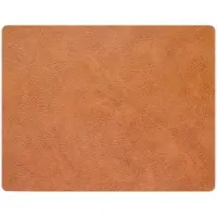 Lind DNA Placemat Square L Hippo Nature (Set van 4)-35 x 45 cm