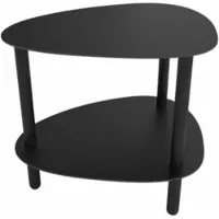 Lind DNA Loungetafel Curve Lounge Table L Bull Black Oak Nature