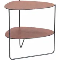 Lind DNA Bijzettafel Curve Coffee Table Double Bull Cognac