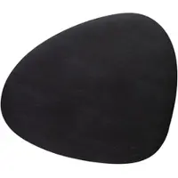 Lind DNA Placemat Curve L Serene Black (Set van 4)-37 x 44 cm
