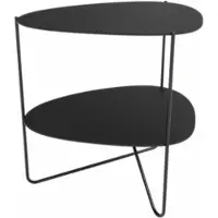 Lind DNA Bijzettafel Curve Coffee Table Double Bull Black