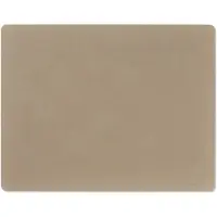 Lind DNA Placemat Square L Nupo Clay Brown (Set van 4)-35 x 45 cm