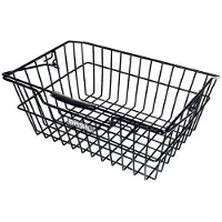 Basil Cairo Luxe Fietsmand - Achter- Staal - Zwart