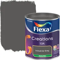 Flexa Creations binnenlak industrial grey extra mat 750 ml