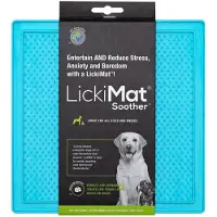 LickiMat LICKI MAT - Dog Bowl Soother Light Blue 20X20Cm - (645.5344)