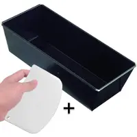 Coock - Bakvorm - Cakevorm met Antiaanbaklaag - Brood & Cakeblik 30 cm - Incl. Deegschraper & E-Book