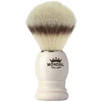 Mondial 1908 Scheerkwast Basic Silvertip Fibre - ivoor
