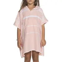 Lalay Kids zwemponcho Leyla melon van Lalay - maat 2-3 jaar t/m 10-11 jaar