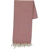 Lalay Hamamdoek ZigZag dusty rose van Lalay