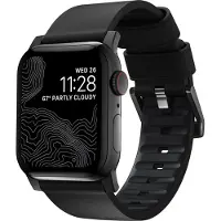 Nomad Active Pro Band voor de Apple Watch | 44/45/46/49 mm - Zwart / Zwart
