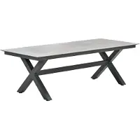 Garden Impressions Marbella Tuintafel Sicilian Grey 240x100 cm