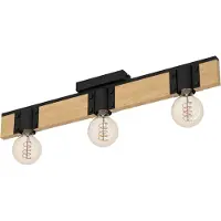 Eglo Houten Plafondlamp Bailrigg