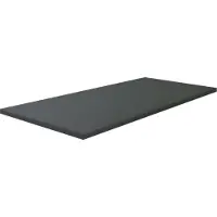 Wiesbaden Vision topblad 1000x460x25 hoogglans grijs