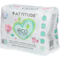 ATTITUDE Eco Wipes Navul 3-pack