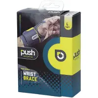 Push Sports Rechtshandige Polsbrace Antraciet L