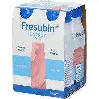 Fresubin Energy Drink Aardbei 4x200 ml Drinkbare oplossing