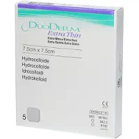 ConvaTec Duoderm Extra Dun Verband Vierkant 7.5cm x 7.5cm 5 St Verband