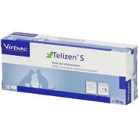 Virbac Telizen S Hond-Kat 50 mg 30 St Tabletten