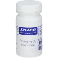 Pure Encapsulations Vitamine D3 400 IE 60 St Capsules