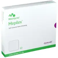 Molnlycke Health Care Mepilex Schuimverband 12,5 x 12,5 cm | 5 stuks
