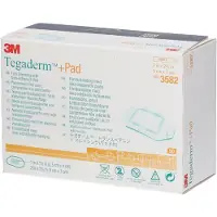 3M Tegaderm + Pad Transparant Filmverband met Absorberend Kompres 5cmx7cm 50 St Pleister