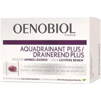 Oenobiol Drainerend Plus | Zware benen | Met rode wijnstok en vitamine C 45 St Tabletten