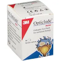 3M Opticlude Mini Oogpleisters 5 cm x 6 cm | 50 stuks