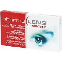 Pharmalens Maandlenzen -3.00 3 St Contactlenzen