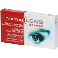 Pharmalens Maandlenzen -0.75 3 St Contactlenzen
