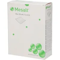 Mesoft Mesalt Cp/ Kp Ster 10,00X10,00Cm 30 St Compressen