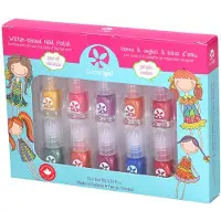 Suncoatgirl Gift Set Party Palette Water-Based Nagellak Kids 10x2 ml Nagellak