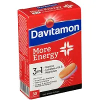 Davitamon More Energy 3 in 1 | 30 tabletten
