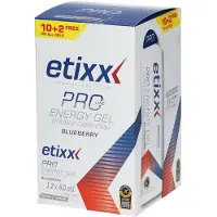 Etixx Pro Line Double Carb Energy Gel Blueberry | 12 x 60 ml