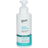 YUN ACN Deep Exfoliating Face Wash - Exfoliërende wasgel voor de vette, acne-gevoelige huid 150 ml Wasgel