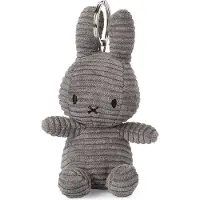 Sonstiges Nijntje - Keychain ECO Corduroy Grey - 10 cm - 4"