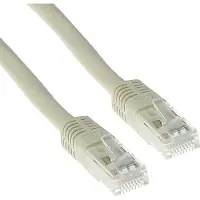 ACT IB8403 U/UTP CAT6 Patchkabel Ivoor - 3 meter