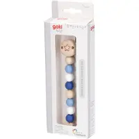 Goki Fopspeenhouder ster hout blauw