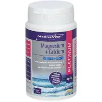 Mannavital Mariene Magnesium + Calcium Platinum | 120 capsules
