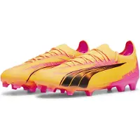 Puma Voetbalschoen 'Ultra Ultimate' oranje / rosa / zwart