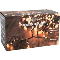 Ek Bielefeld Kinderland/Spielwaren Kerstverlichting - 500 leds - warm wit - 1000 cm - Kerstverlichting kerstboom