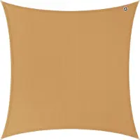 Kopu schaduwdoek 4x4m vierkant waterdicht 230 gram zonnedoek -