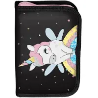 Unicorn Gevuld Etui, Dream Big - 19,5 x 13 x 3,5 cm - 22 st. - Polyester