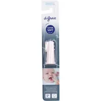 Difrax Tandenborstel Vingertop Silicone 1 St Tandenborstel