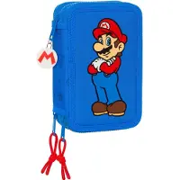 Nintendo Super Mario Gevuld Etui, Play - 36 stuks - 19,5 x 12,5 x 5,5 cm- Polyester