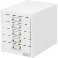 ML-Design Bureau-organizer Darnell | staal wit 28x38x33 cm bureau-organizers | NADUVI